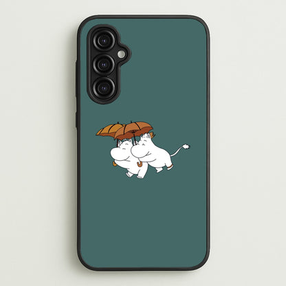 Moom Umbrellas  - Moomin Phone Case for Galaxy A14