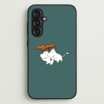 Moom Umbrellas  - Moomin Phone Case for Galaxy S23FE