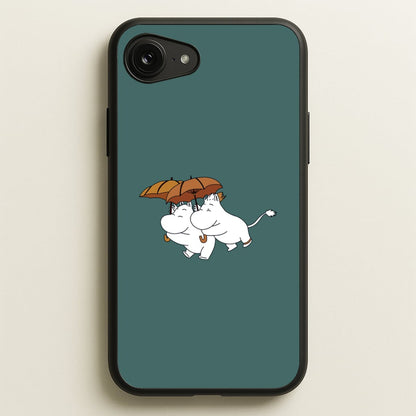 Moom Umbrellas  - Moomin Phone Case for iPhone 16e