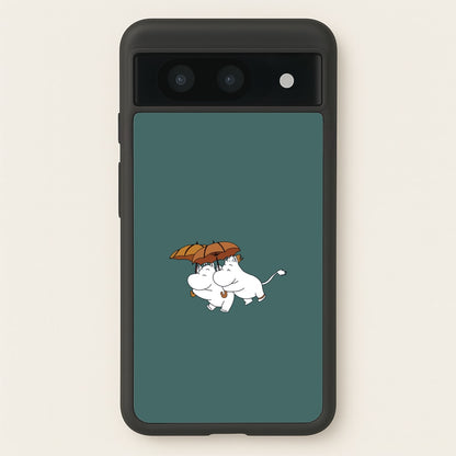 Moom Umbrellas  - Moomin Phone Case for Google Pixel 8a