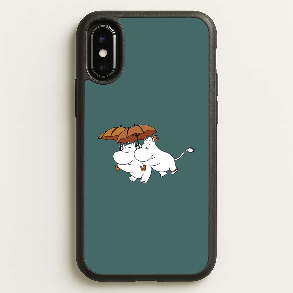 Moom Umbrellas  - Moomin Phone Case for iPhone X / XS