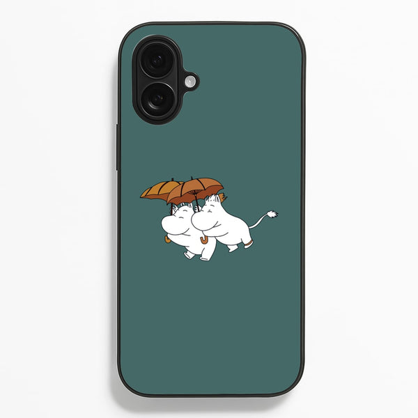 Moom Umbrellas  - Moomin Phone Case for iPhone 16 Plus