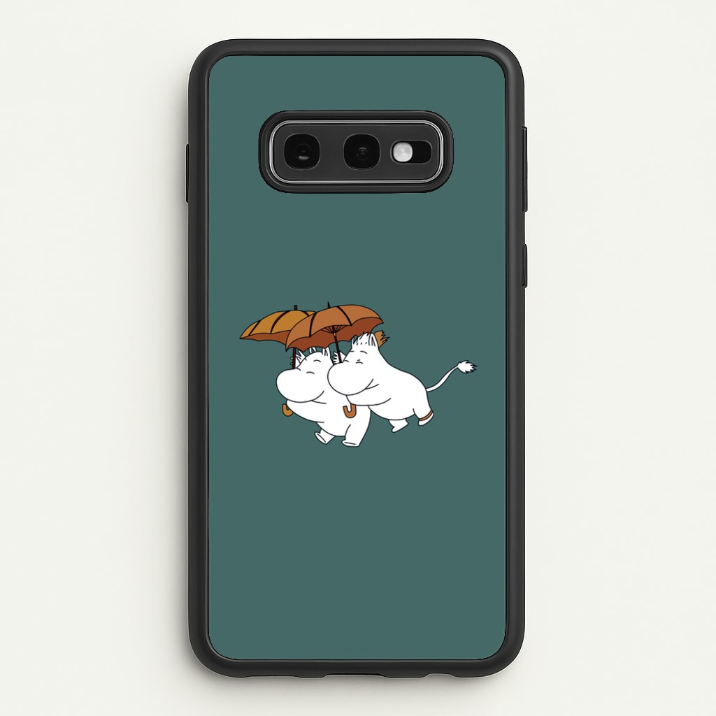 Moom Umbrellas  - Moomin Phone Case for Galaxy S10e