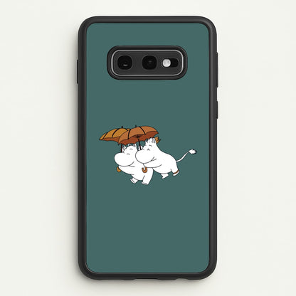 Moom Umbrellas  - Moomin Phone Case for Galaxy S10e