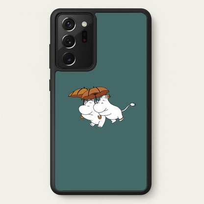 Moom Umbrellas  - Moomin Phone Case for Galaxy Note 20 Ultra