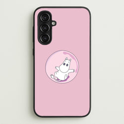 Moomin In A Pink Bubble   - Moomin Phone Case for Galaxy A16
