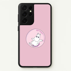 Moomin In A Pink Bubble   - Moomin Phone Case for Galaxy S21 Ultra