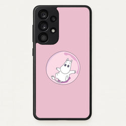 Moomin In A Pink Bubble   - Moomin Phone Case for Galaxy A53