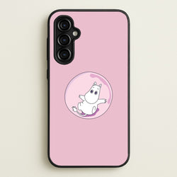 Moomin In A Pink Bubble   - Moomin Phone Case for Galaxy A54