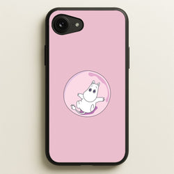 Moomin In A Pink Bubble   - Moomin Phone Case for iPhone 16e