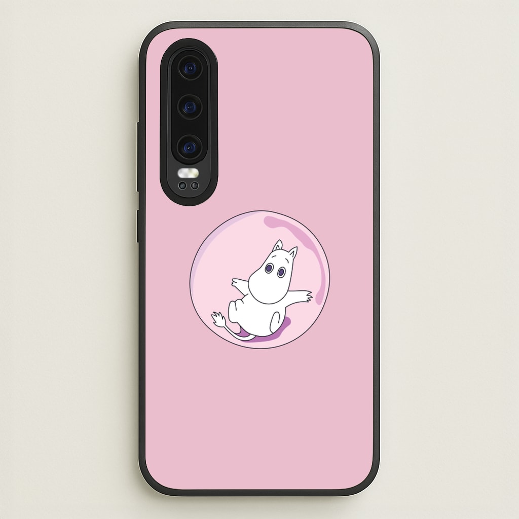Moomin In A Pink Bubble   - Moomin Phone Case for Huawei P30
