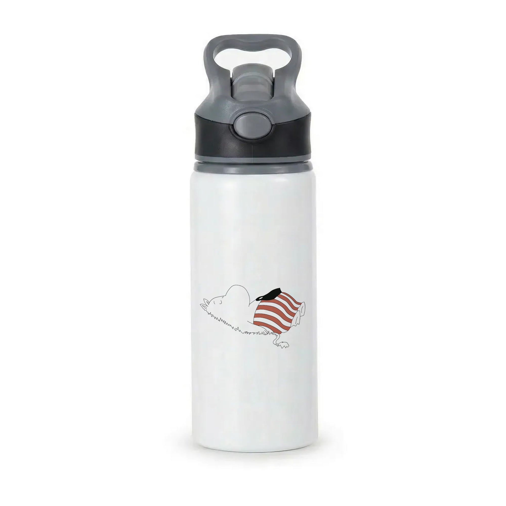 Moom On Grass Active Water Bottle - Black