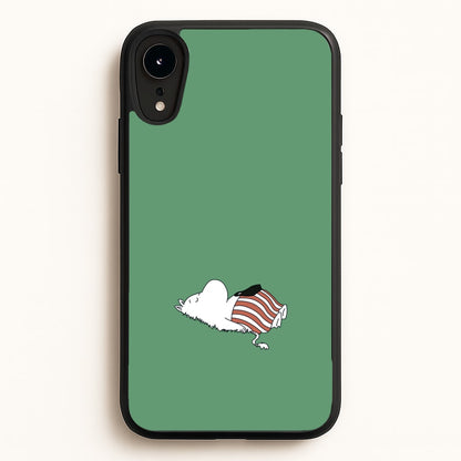 Moom On Grass  - Moomin Phone Case for iPhone XR