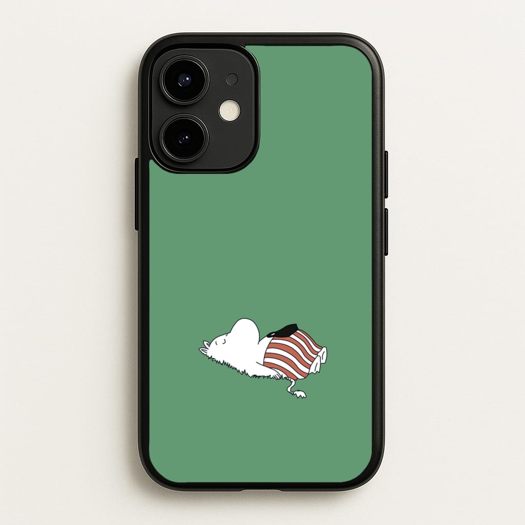 Moom On Grass  - Moomin Phone Case for iPhone 12 / 12 Pro
