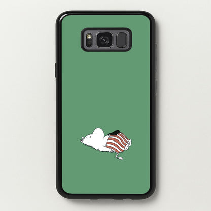 Moom On Grass  - Moomin Phone Case for Galaxy S8