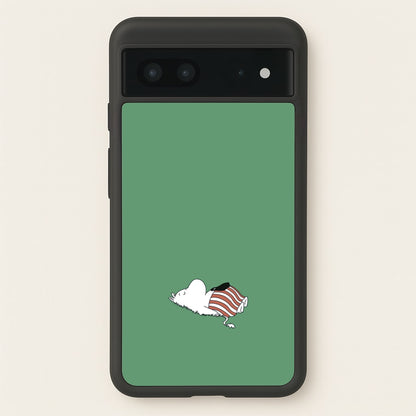 Moom On Grass  - Moomin Phone Case for Google Pixel 7