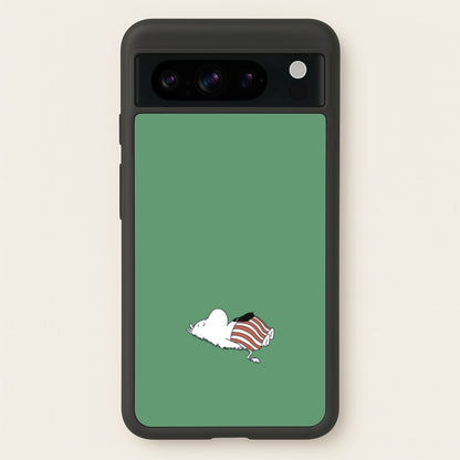 Moom On Grass  - Moomin Phone Case for Google Pixel 8 Pro