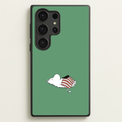 Moom On Grass  - Moomin Phone Case for Galaxy S25 Ultra