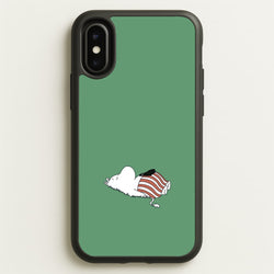 Moom On Grass  - Moomin Phone Case for iPhone X / XS