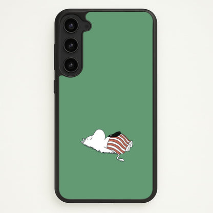 Moom On Grass  - Moomin Phone Case for Galaxy S23 Plus