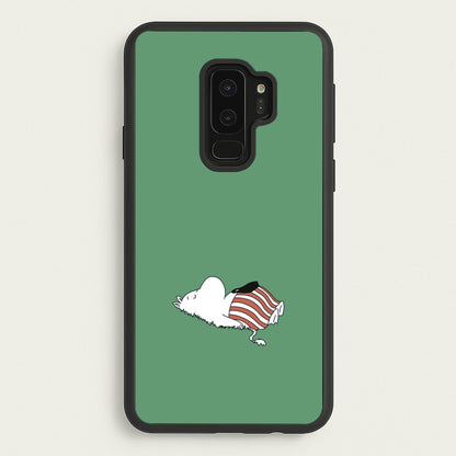 Moom On Grass  - Moomin Phone Case for Galaxy S9 Plus