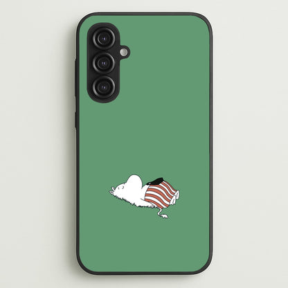 Moom On Grass  - Moomin Phone Case for Galaxy S23FE