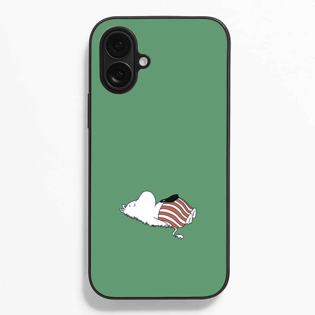 Moom On Grass  - Moomin Phone Case for iPhone 16 Plus