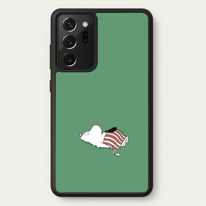 Moom On Grass  - Moomin Phone Case for Galaxy Note 20 Ultra