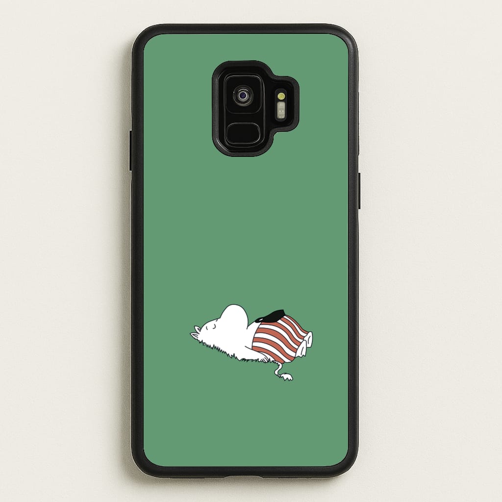 Moom On Grass  - Moomin Phone Case for Galaxy S9