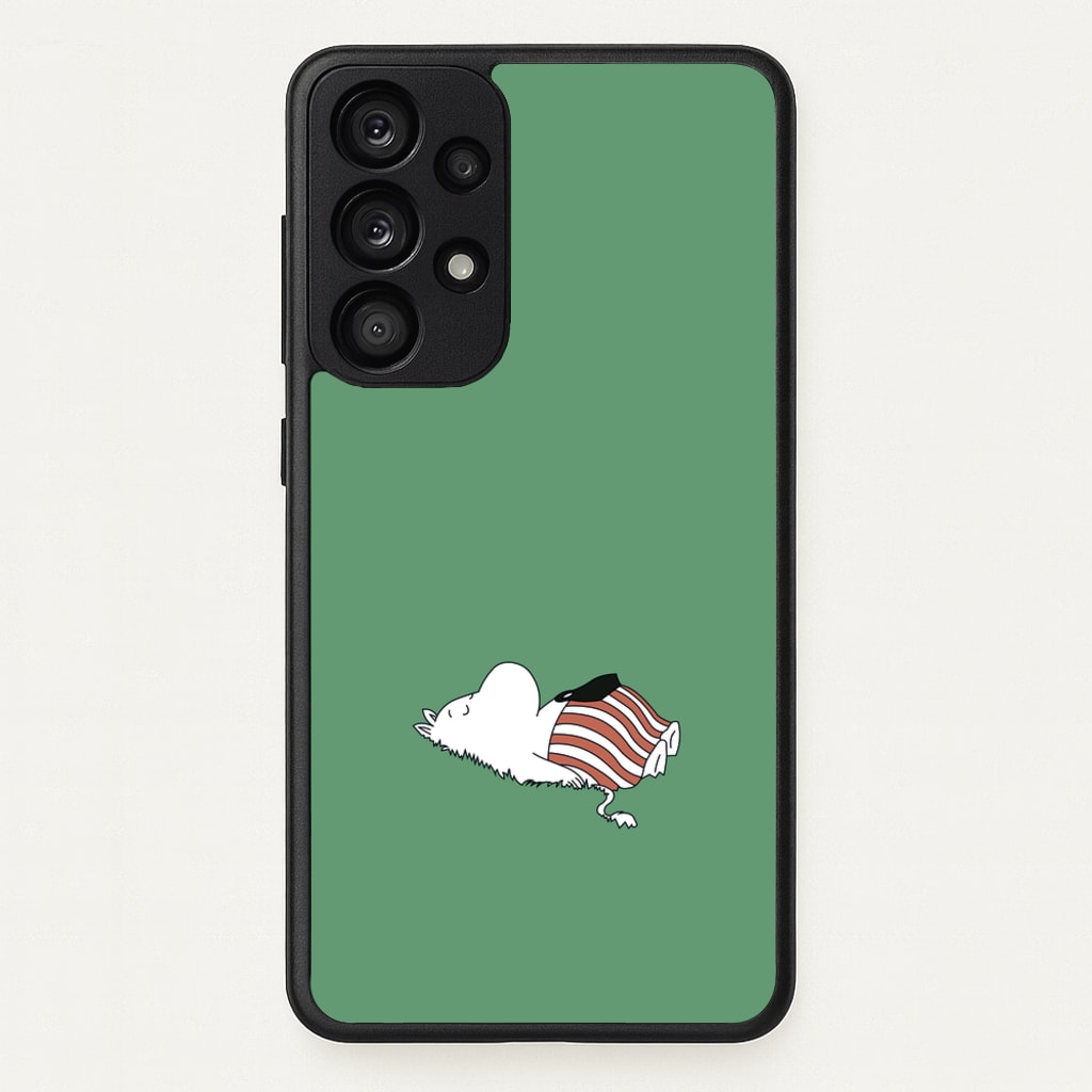 Moom On Grass  - Moomin Phone Case for Galaxy A53