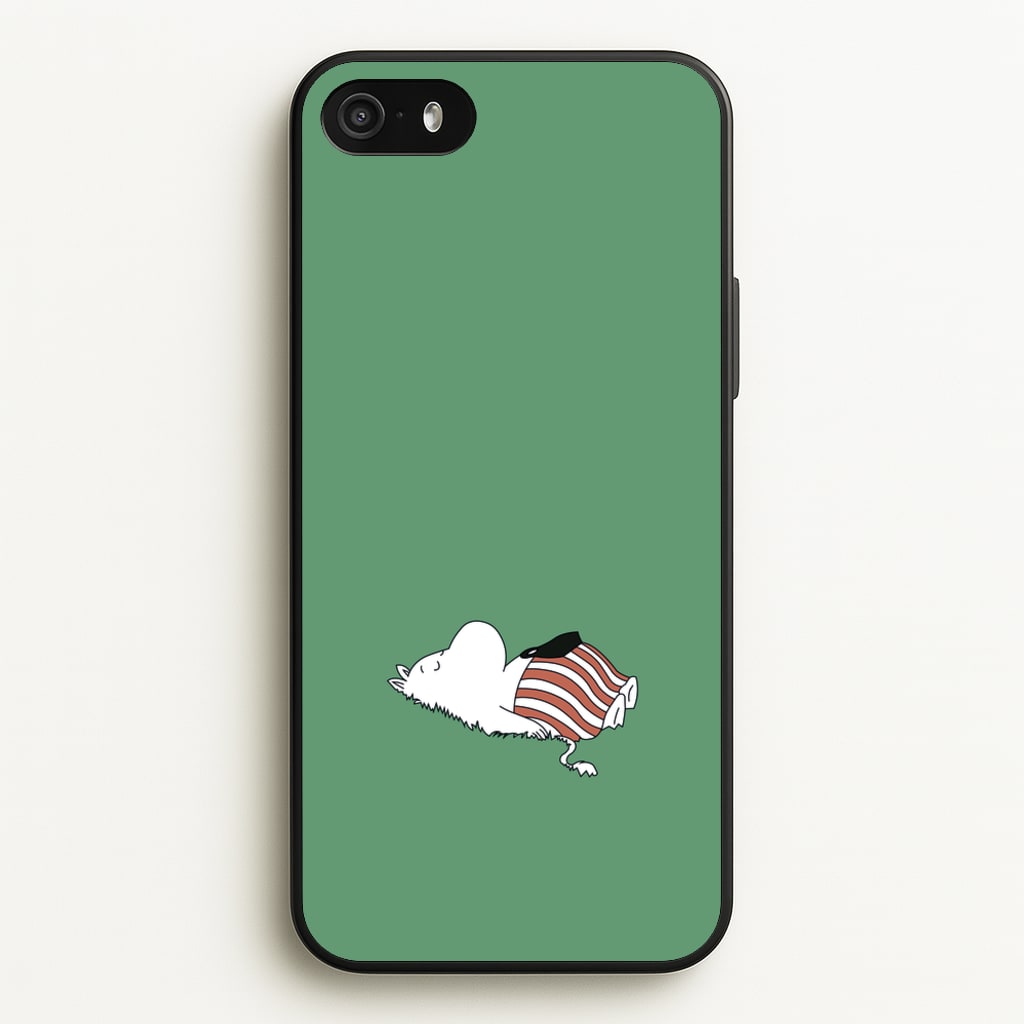 Moom On Grass  - Moomin Phone Case for iPhone 5 / 5s / SE 2016