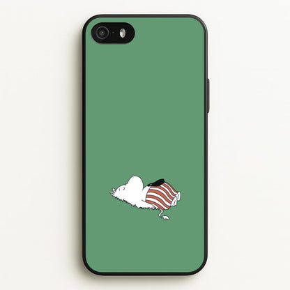 Moom On Grass  - Moomin Phone Case for iPhone 5 / 5s / SE 2016