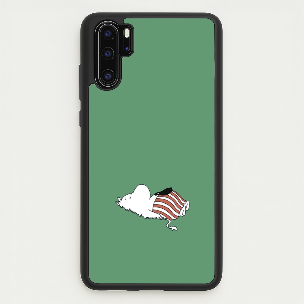 Moom On Grass  - Moomin Phone Case for Huawei P30 Pro