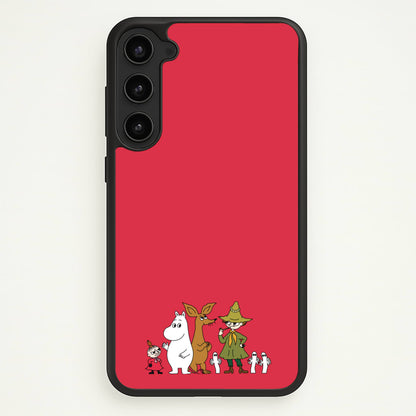 Moom Characters  - Moomin Phone Case for Galaxy S23 Plus