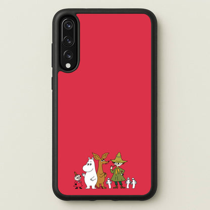 Moom Characters  - Moomin Phone Case for Huawei P20 Pro