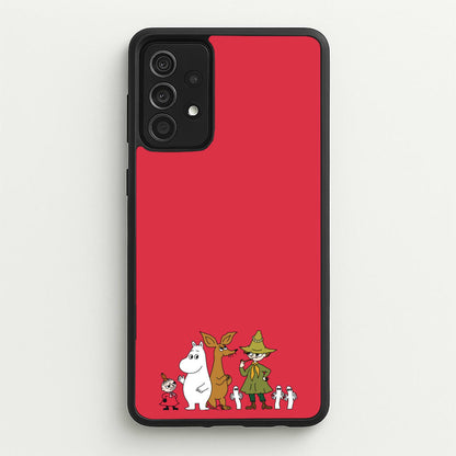 Moom Characters  - Moomin Phone Case for Galaxy A52 / A52s