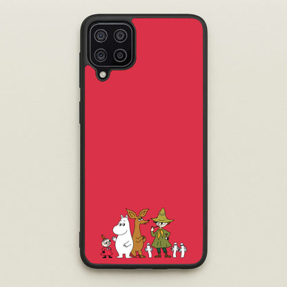 Moom Characters  - Moomin Phone Case for Galaxy A12