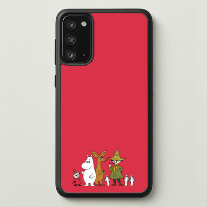 Moom Characters  - Moomin Phone Case for Galaxy Note 20