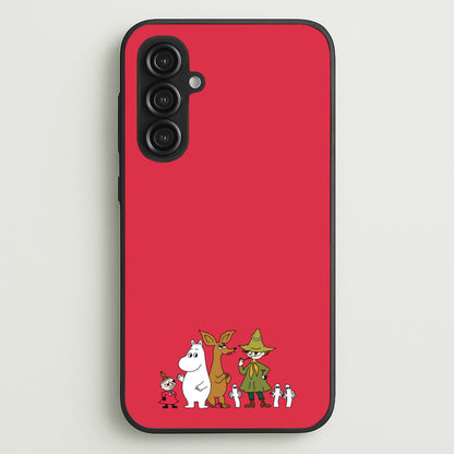 Moom Characters  - Moomin Phone Case for Galaxy S23FE