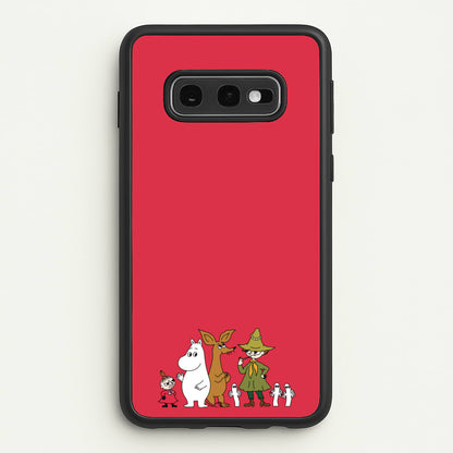 Moom Characters  - Moomin Phone Case for Galaxy S10e