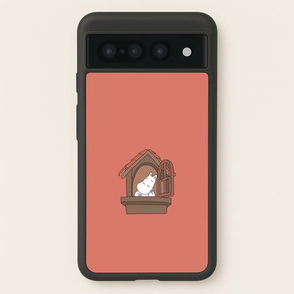 The Window  - Moomin Phone Case for Google Pixel 7 Pro