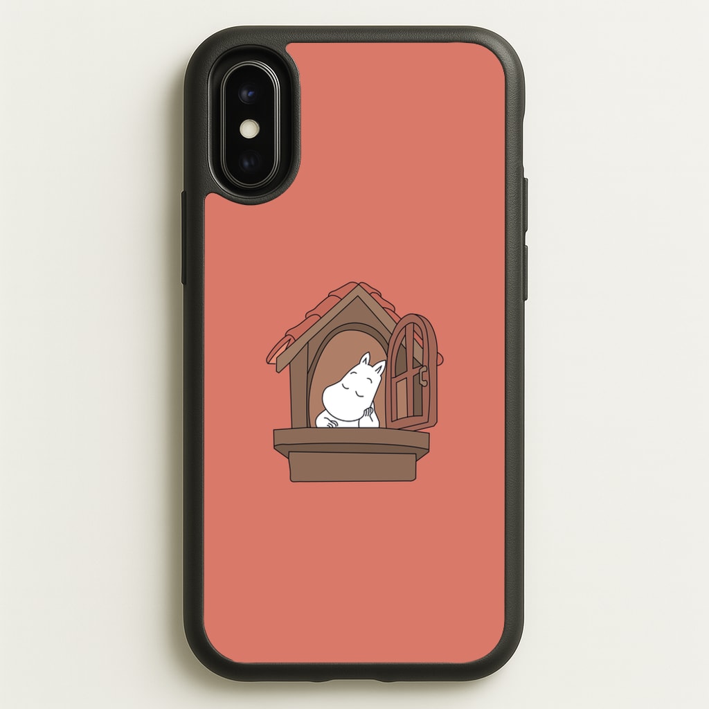 The Window  - Moomin Phone Case for iPhone X / XS