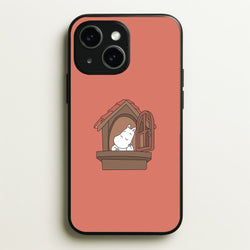 The Window  - Moomin Phone Case for iPhone 15 Plus