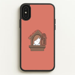 The Window  - Moomin Phone Case for iPhone XS Max
