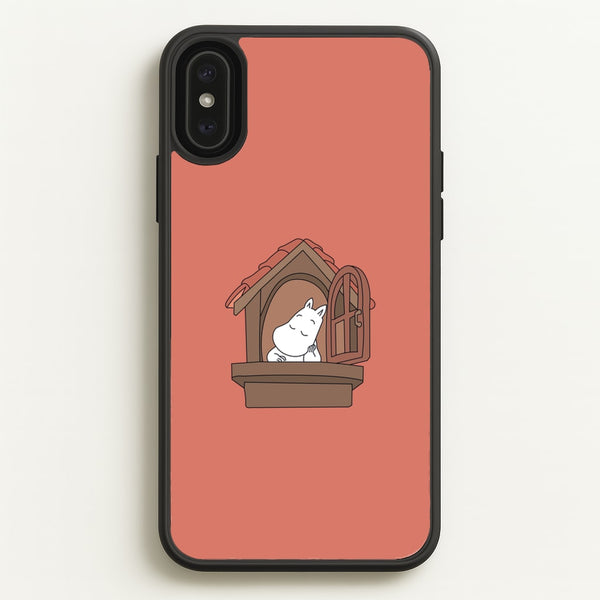 The Window  - Moomin Phone Case for iPhone XS Max