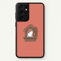 The Window  - Moomin Phone Case for Galaxy S21 Ultra