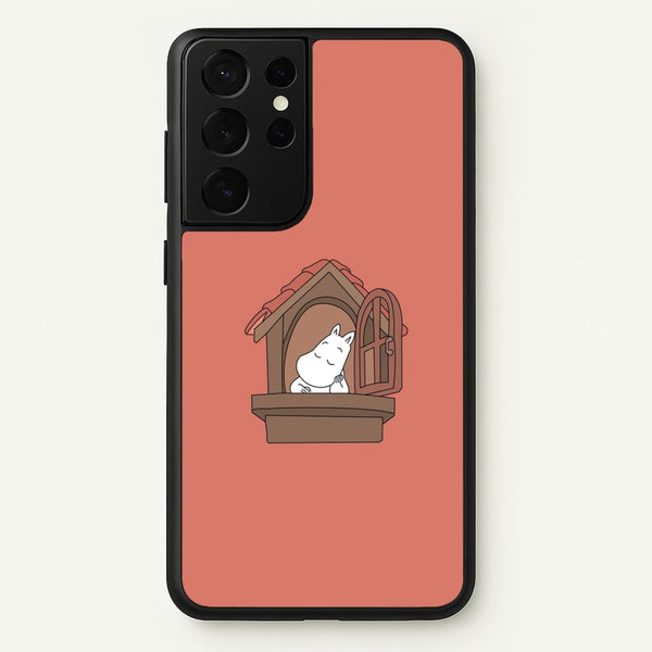 The Window  - Moomin Phone Case for Galaxy S21 Ultra