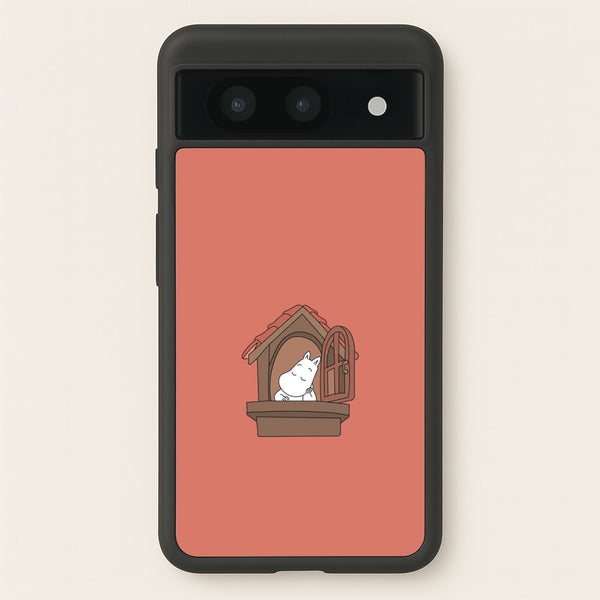 The Window  - Moomin Phone Case for Google Pixel 8a