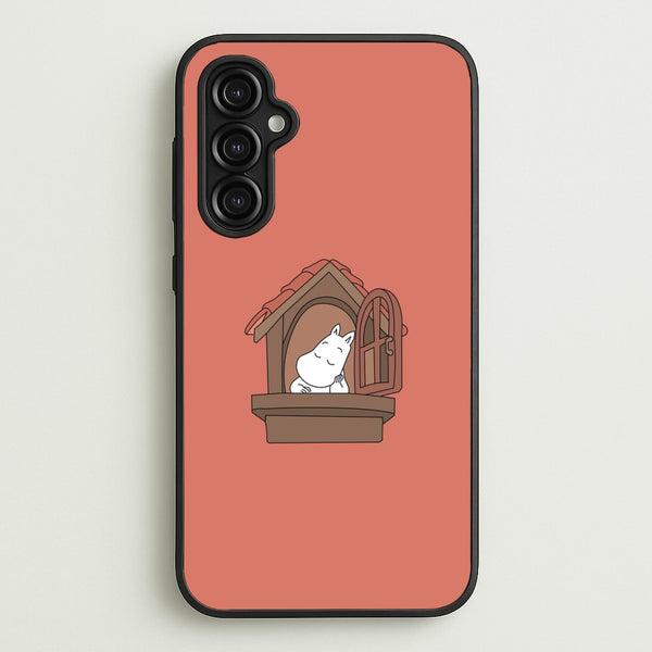 The Window  - Moomin Phone Case for Galaxy A14
