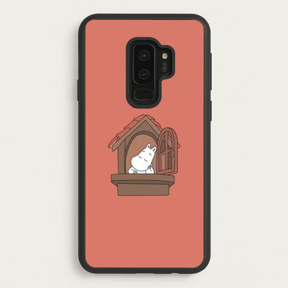 The Window  - Moomin Phone Case for Galaxy S9 Plus